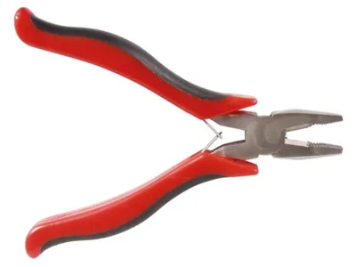 Produktbild von Velleman VT258, Prüfzange, Chrom-Vanadium-Stahl, Kunststoff, Schwarz, Rot, 55 mm, 116 mm