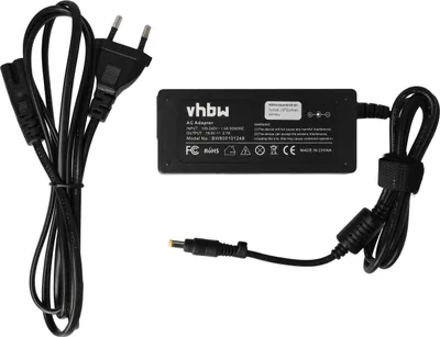 Produktbild von vhbw Netzteil kompatibel mit HP Compaq 610, NX6110, NC2400, NC4010, 615, 6720s, NC6220, NC4200, NC6120, NC4400, NC8220, NC8230 Notebook - 200 cm, 50 W