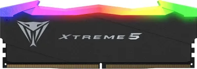 Produktbild von DIMM 48 GB DDR5-8000 (2x 24 GB) Dual-Kit (schwarz, PVXR548G80C38K, Viper Xtreme 5 RGB, INTEL XMP)
