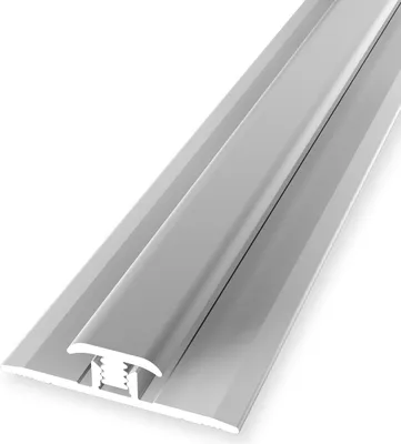 Produktbild von Wandprofil 11.5 x 7 x 2600 mm Einfasshöhe 3 - 5 mm Tapetenprofil Verbindungsprofil Aluminium eloxiert Glatt Ungebohrt Silber Küberit