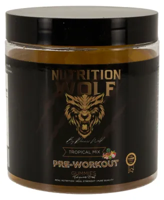 Produktbild von Pre-Workout 120 Gummies – Kreatin, Koffein & Beta-Alanin für Power - Tropical Mix