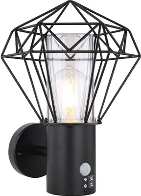 Produktbild von GLOBO 31355SLMDS, Edelstahl, Glas, Metall, I, IP44, E27, LED, 7 W