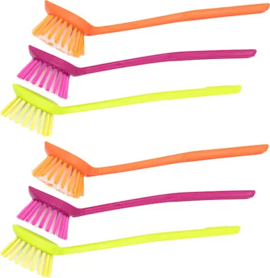 Produktbild von 6x Spülbürste Küchenbürste Reinigungsbürste Abwaschbürste Gläserbürste Set