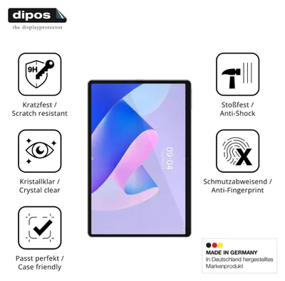 Image de 2x Protection ecrán pour Crelander W30 Verre souple Film Protecteur 9H dipos