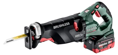Produktbild von Metabo Akku-Säbelsäge SSEP 18 LTX BL MVT metaBOX 165 L - 18V 2x8Ah LiHD + ASC 145