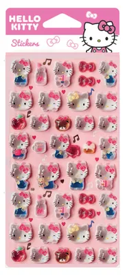 Image de Naklejki Pop Up Hello Kitty Pink wzór 2