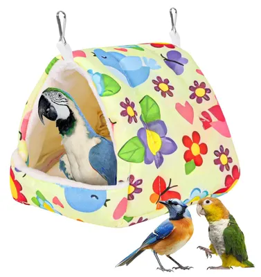Produktbild von Vogelbett für Käfig mit Aufhängehaken und warmem Nest