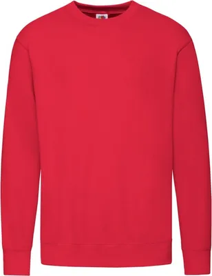 Image de Fruit of the Loom - Sweat-shirt manches montées pour homme FK1988 (S) (Rouge)