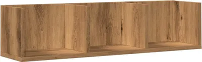 Zdjęcie produktu dla Półka ścienna na płyty CD, kolor dąb artisan, 75x18x18 cm