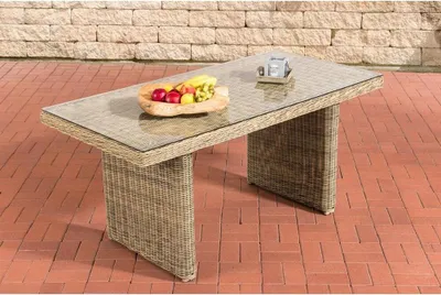 Produktbild von Esstisch La Gomera 160 Klarglas