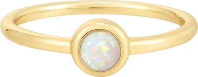 Produktbild von Glanzstücke München Ring Sterling Silber Opal (synth.) 50083972 54