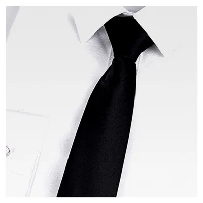 Produktbild von Uni Krawatte einfarbig Skinny Krawatte für Büro und Hochzeit