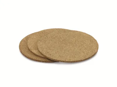 Immagine prodotto di Sottobicchieri in sughero Basic 19,5 x 0,6 cm, 3 pezzi