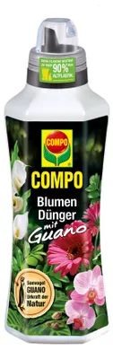 Produktbild von COMPO Blumendünger mit Guano flüssig 1 Liter
