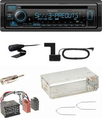 Produktbild von Kenwood KDC-BT950DAB Bluetooth Digitalradio CD Einbauset für BMW 3er E36 Z3