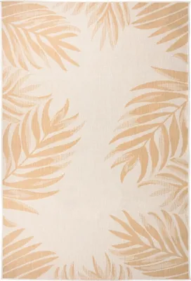 Obrázek produktu pro Venkovní koberec Flatweave 160x230 cm Leaf Pattern