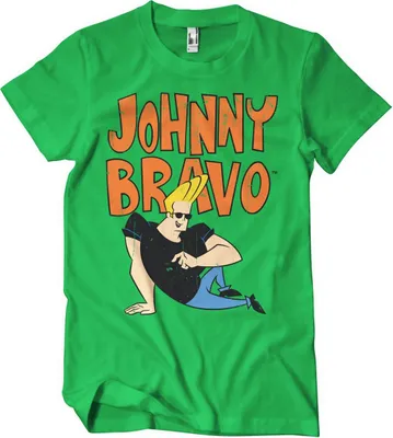 Produktbild von Johnny Bravo T-Shirt - X-Large - Green
