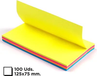 Zdjęcie produktu dla MP PN177 karteczki samoprzylepne 125 x 75 mm 100 k.