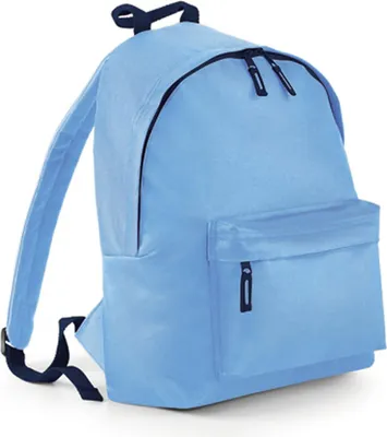 Immagine prodotto di BagBase BG125 | Zaino / Rucksack originale | 31 x 42 x 21 cm - Colore: Sky Blue/French Navy - Dimensioni: 31 x 42 x 21 cm