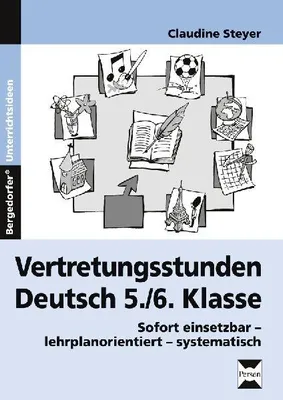 Produktbild von Vertretungsstunden Deutsch 5./6. Klasse