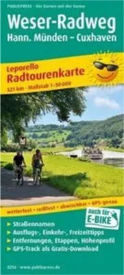 Immagine prodotto di Pista ciclabile del Weser, Hann. Münden - Cuxhaven