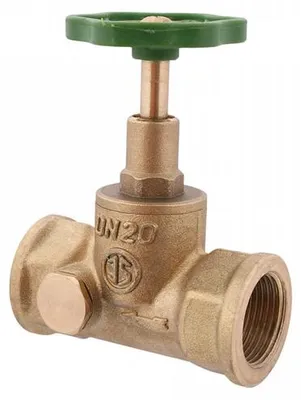 Image de Valve à siège droit Bugatti Schlösser type 1110, DN20 - 3/4˝ - avec purge