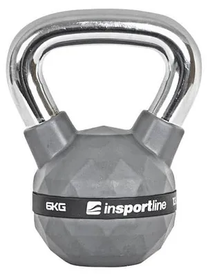 Image de Haltère kettlebell Insportline enPolyuréthanecaoutchouté, 6 kg