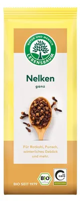 GOŹDZIKI CAŁE BIO 30 g - LEBENSBAUM