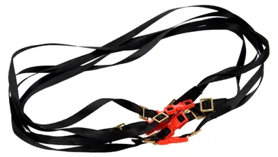 Produktbild von Spanngurte, Tragbar, Maßstab 1:10, 5 Stück, für Fracht, DIY, Verstellbare Länge, RC (Rot)