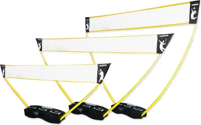 Produktbild von HAMMER 3 in 1 Set für Volleyball, Badminton & Tennis, mobil mit Tragekoffer