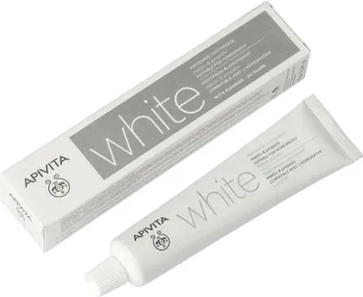 Immagine prodotto di Apivita Dentifricio Sbiancante con Propoli di Mastice 75ml
