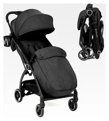 Produktbild von Aries Prime Autofold Kinderwagen in Graphitgrau