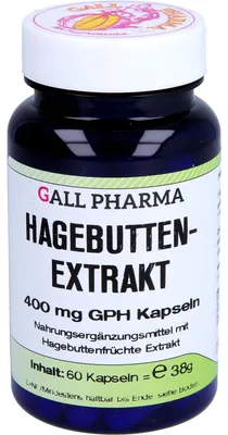 Zdjęcie produktu dla GALL PHARMA Ekstrakt z dzikiej róży 400 mg GPH kapsułki, 60 kapsułek