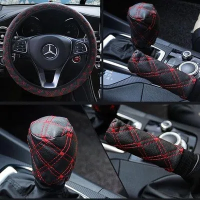 Obrázek produktu pro Ochranné potahy na volant Famanu, univerzální velikost, 3 kusy - 37-38 cm