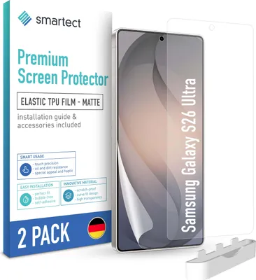 Produktbild von 2x TPU Schutzfolie Matt Samsung Galaxy S26 Ultra Displayschutz Panzerfolie Folie