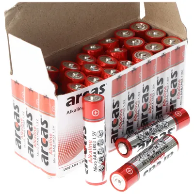 Produktbild von ARCAS Batterie Alkaline LR03, AAA, Micro, 1,5 V, 24 Stück