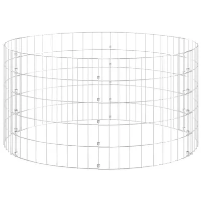 Image de Composteur de jardin Ø100x50 cm Acier galvanisé
