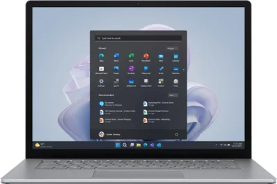 Obrázok produktu pre Microsoft Surface Laptop 5 13,5 Platinový Intel Core i5 1145G7 26 GHz 512 GB Deutsch Win 10 Pro 8 GB Intel Iris Xe Graphics