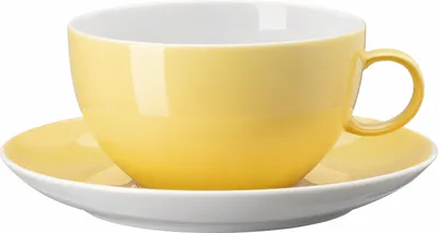 Produktbild von Thomas Sunny Day Soft Yellow Cappuccinotasse 2tlg.
