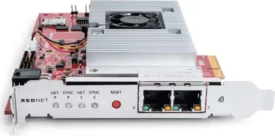 Produktbild von Focusrite RedNet PCIeNX Audio-Interface 128x128 Kanäle extrem geringe Latenz für Dolby Atmos & Dante