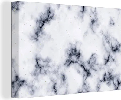 Produktbild von OneMillionCanvasses® - Leinwandbilder - 150x100 cm, Marmor - Achatgeode - Stein, Wandbilder Kunstdruck Wanddekoration - Foto auf Leinwand - Gemälde auf Holzrahmen