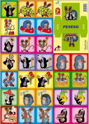 Obrázok produktu pre RAPPA Papier Pexeso Mole 1
