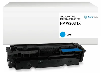Produktbild von MicroBattery CoreParts - Cyan - kompatibel - Tonerpatrone (Alternative zu: HP W2031X)