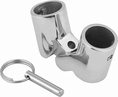 Obrázok produktu pre Marine z nehrdzavejúcej ocele Skladacia otočná spojka rúrky rúrky konektor Loď Hardware Fitting（25mm）