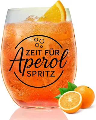 Produktbild von Cocktailglas, Aperol-Gläser, Aperoli-Glas, Aperoli-Rotweingläser mit Text, Cocktailgläser, Aperoli-Gläser für Damen für Cocktails
