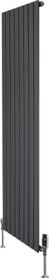 Imagen del producto de Radiadores planos y válvulas – 1800 mm x 560 mm – Gris antracita