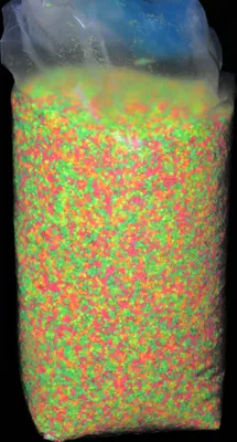Produktbild von 25kg PSYWORK Schwarzlicht Farbkies Bunt