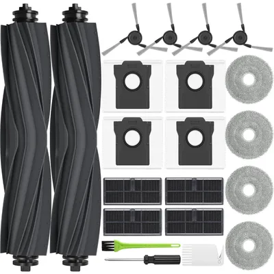 Ersatzteile für Saugroboter: 4 Beutel, 4 Tücher, 2 Bürsten, 4 Filter
