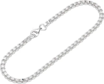 Produktbild von Armband 925 Sterling Silber 19cm Venezianerkette Damen Armbandkette Neu designer