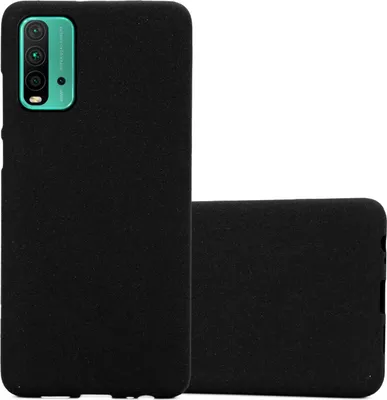 Produktbild von Cadorabo Schutzhülle für Xiaomi RedMi 9T / POCO M3 Hülle in Schwarz Handyhülle TPU Etui Cover Case